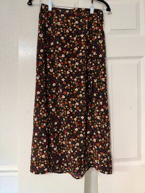 Elodie Ditsy Floral Maxi Skirt
